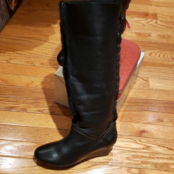 Couleur Pourpre Ladies boots nwt size 40/10 - Picture 3 of 8